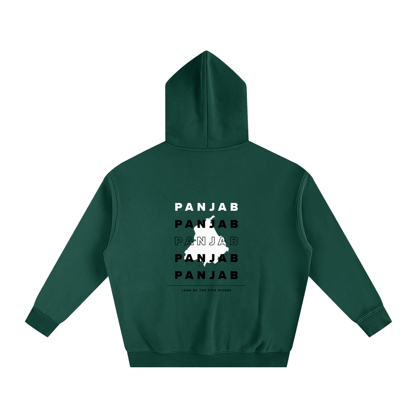 Sher Panjab - The Five Rivers Hoodie