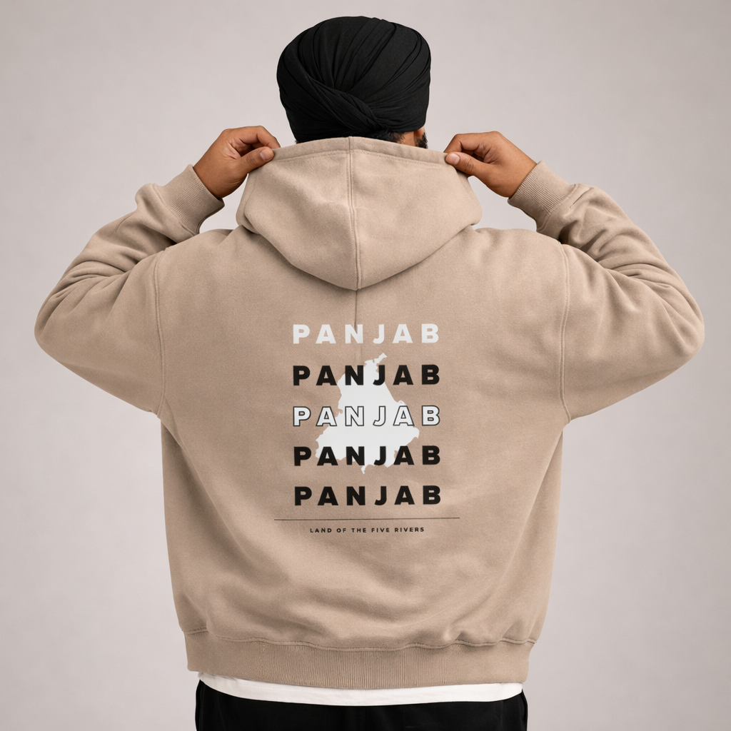 Sher Panjab - The Five Rivers Hoodie