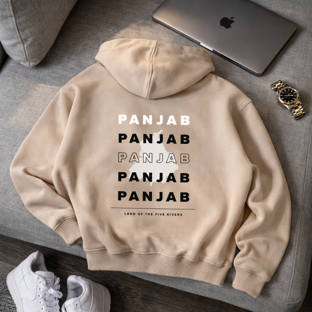 Sher Panjab - The Five Rivers Hoodie
